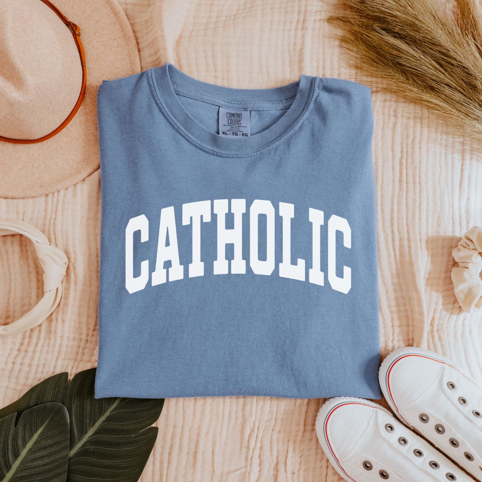 Classic Collegiate Catholic Tee