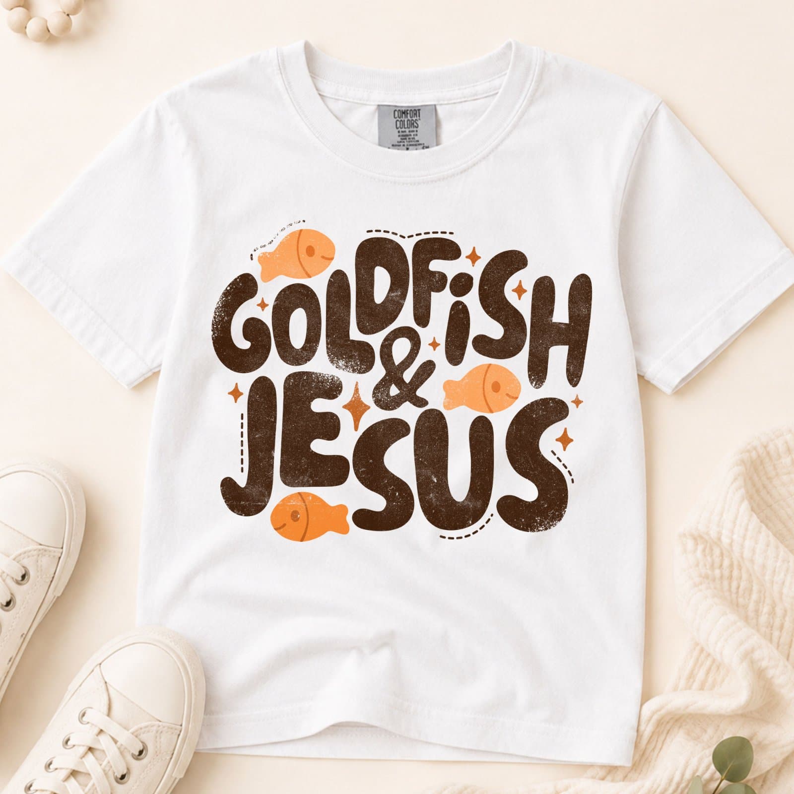 Goldfish & Jesus - Youth Shirt