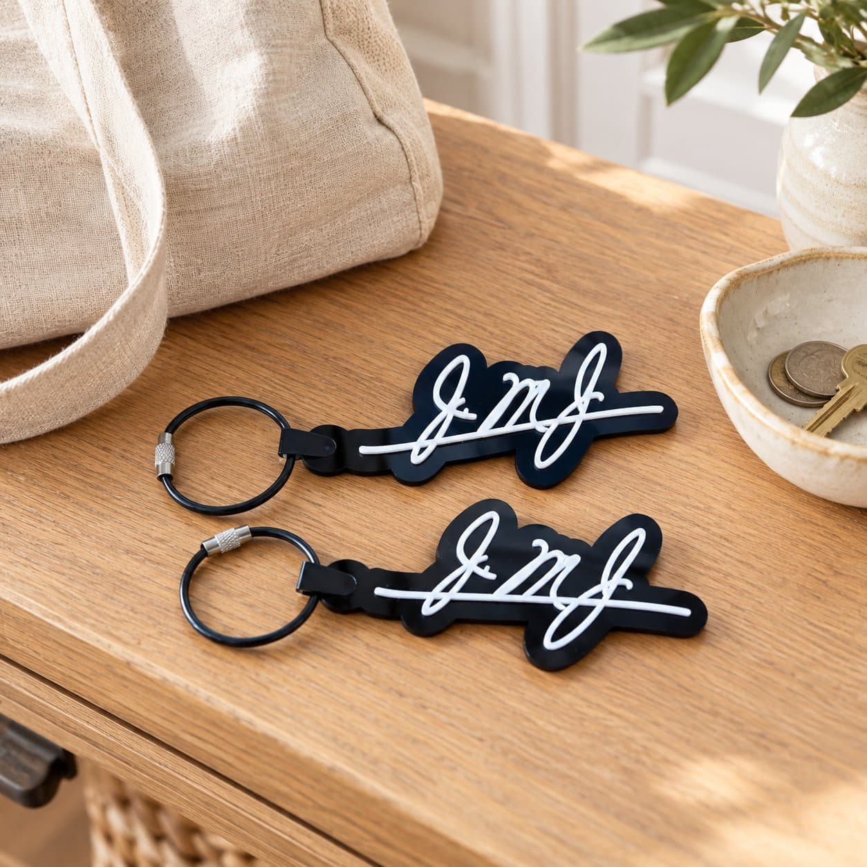 Fulton Sheen +JMJ+ Acrylic Keychain